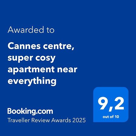 Cannes Centre, Super Cosy Apartment Near Everything Zewnętrze zdjęcie
